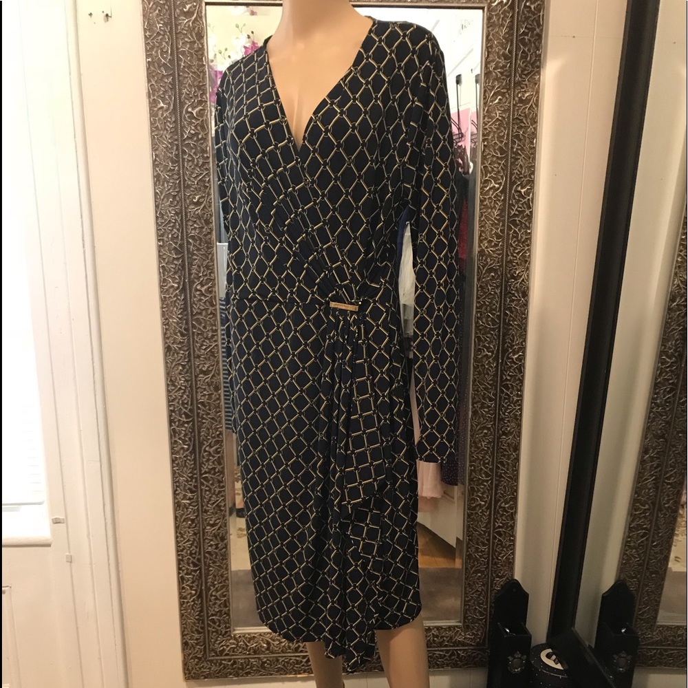 💲⬇️ Faux wrap Michael Koors dress